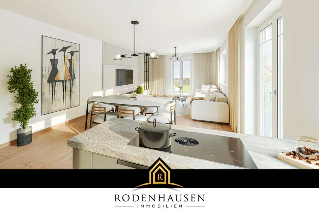 Moderne und großzügige 2-Zimmerwohnung in ruhiger Lage in Adelshofen