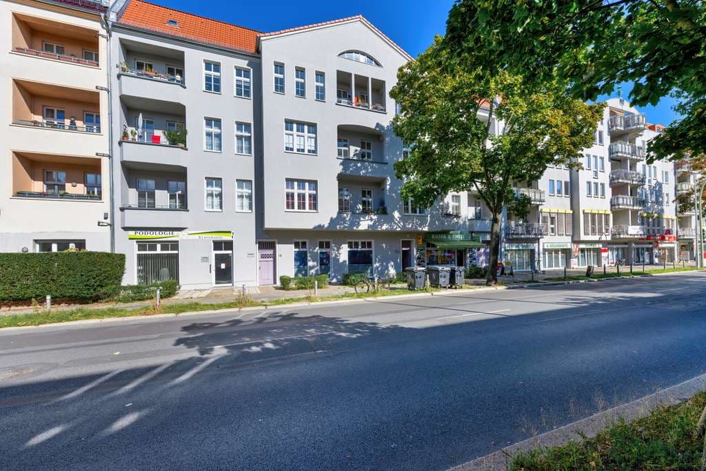 Weißensee: 1-Zimmer-Wohnung im Hinterhaus + Praktisch und effizient + provisionsfrei
