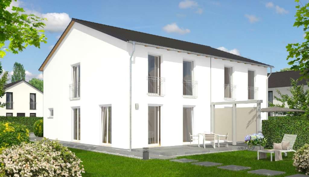 moderne Doppelhaushälfte mit Keller