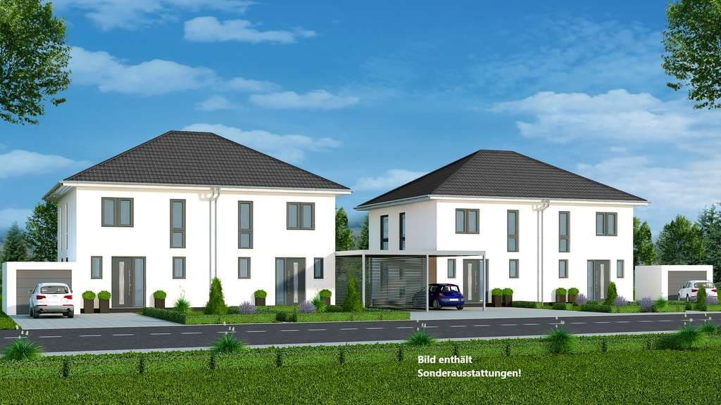 Topmoderne Doppelhaushälfte in idyllischer Lage in Stetten