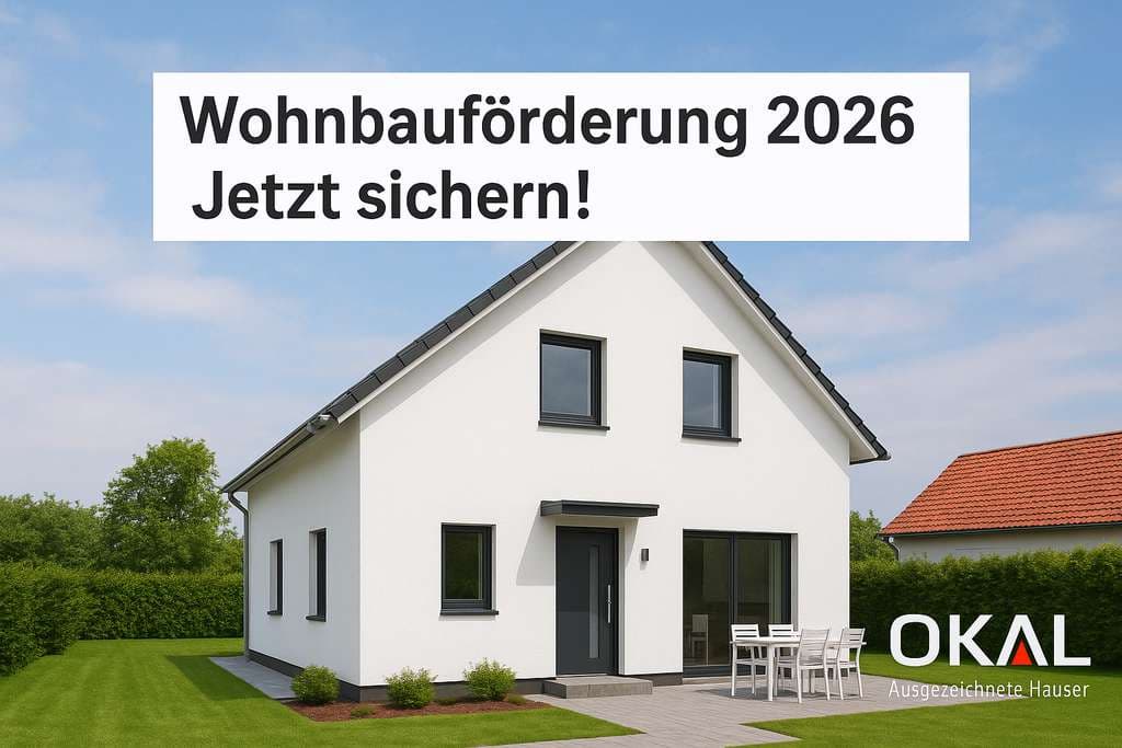 Jetzt neue Wohnbauförderung 2026 sichern. Einfamilienhaus in Empfingen