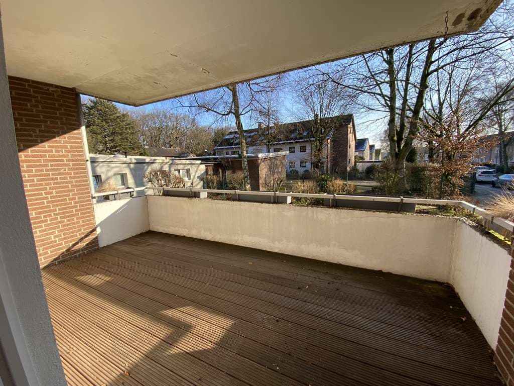 Schöne EG-Wohnung mit großem Balkon und Garage in ruhiger, zentraler Lage in Gladbeck!!!